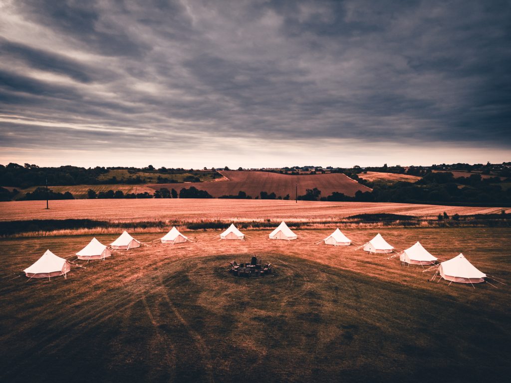 bell tent hire whitby north yorkshire